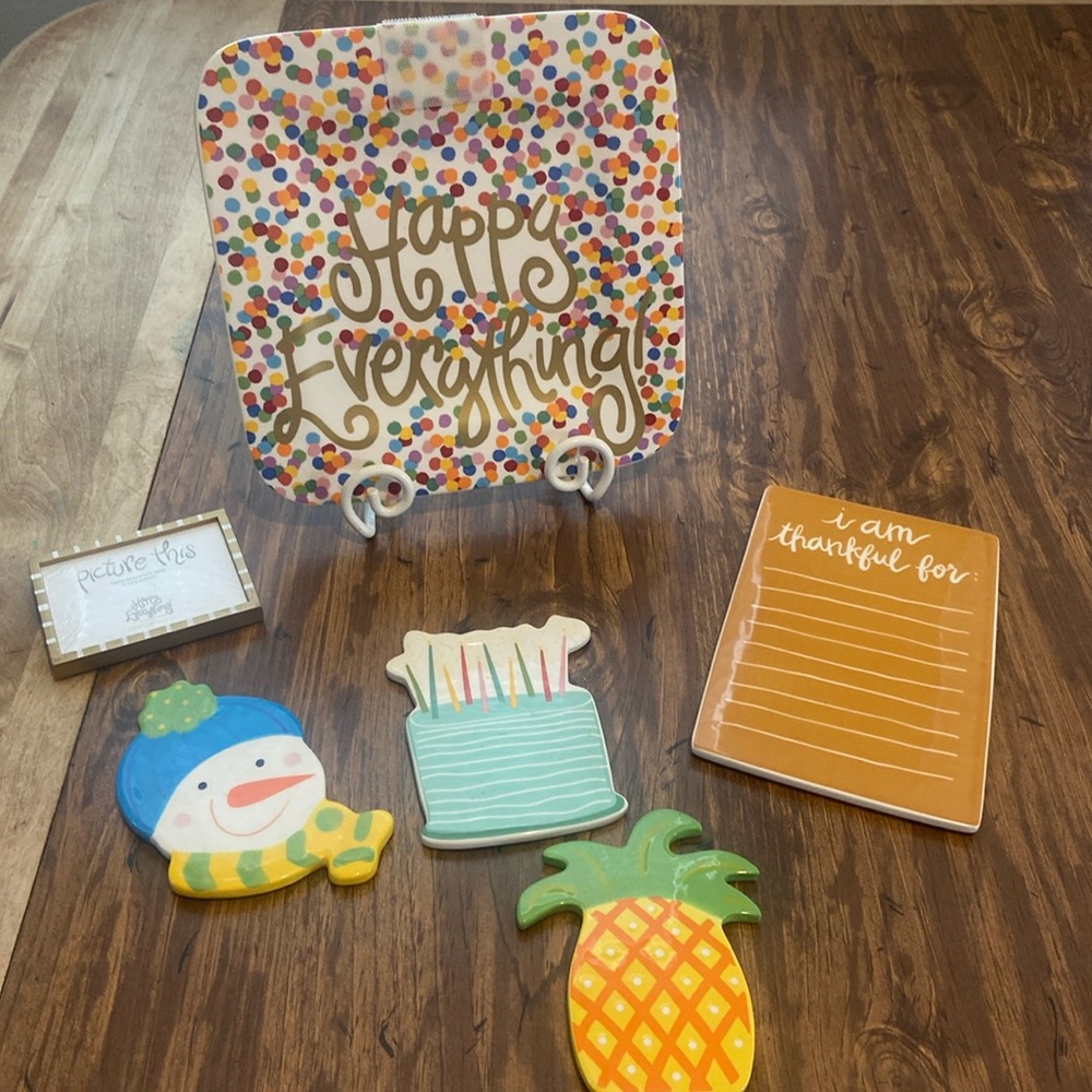 Coton Colors confetti plate and attachment set